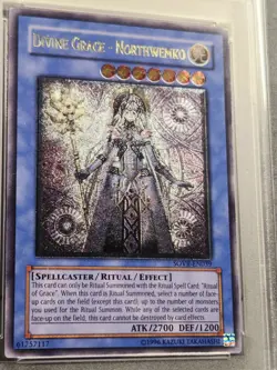 PSA 8 2009 YUGIOH SOVR-EN039 DIVINE GRACE-NORTHWEMKO ULTIMATE NEAR MINT-MINT - Image 2