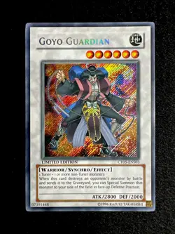 🔥YUGIOH • GOYO GUARDIAN • SECRET RARE • CT05-ENS03 • LIMITED EDITION • VLP🔥 - Image 1