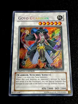 🔥YUGIOH • GOYO GUARDIAN • SECRET RARE • CT05-ENS03 • LIMITED EDITION • VLP🔥 - Image 2