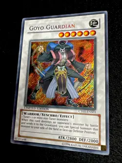 🔥YUGIOH • GOYO GUARDIAN • SECRET RARE • CT05-ENS03 • LIMITED EDITION • VLP🔥 - Image 3