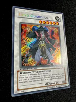 🔥YUGIOH • GOYO GUARDIAN • SECRET RARE • CT05-ENS03 • LIMITED EDITION • VLP🔥 - Image 4