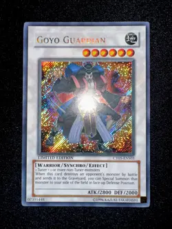 🔥YUGIOH • GOYO GUARDIAN • SECRET RARE • CT05-ENS03 • LIMITED EDITION • VLP🔥 - Image 5