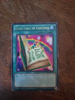 Yu-Gi-Oh! - Duelist Pack: Battle City Toon Table Of Contents 2015 DPBC-EN047 1st - Image 1