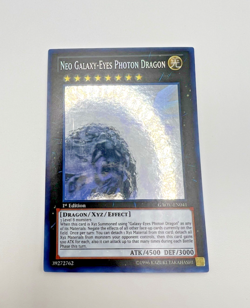 Yu-Gi-Oh! Neo Galaxy-Eyes Photon Dragon (GAOV-EN041, Ghost Rare) Very Light Play - Image 1