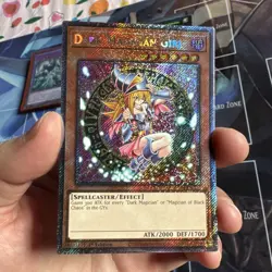 Yu-Gi-Oh! Stampede - Dark Magician Girl RA04-EN107 Platinum Secret Rare NM - Image 1