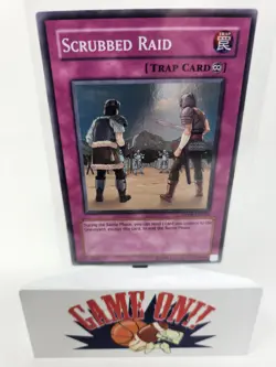 YuGiOh Scrubbed Raid DP09-EN029 Duelist Pack Super Rare Unlimited NM - Image 1