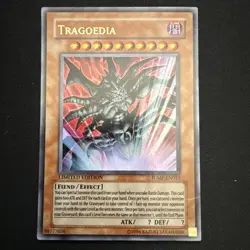 Yugioh Tragoedia JUMP-EN033 Ultra Rare Limited Edition MP - Image 1