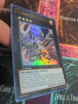 Yu-Gi-Oh! Number C39: Utopia Ray ORCS-EN040 1st Edition Ultra Rare NM - Image 2