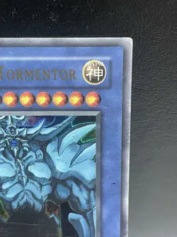 Obelisk the Tormentor GBI-002 Ultra Rare Egyptian God Card Heavy Play AE - Image 3