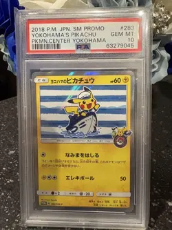 [PSA10] mc12 Pokemon Card Yokohama Pikachu Promo 283 - Image 1