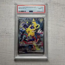 [PSA10] mc12 Pokemon Card Pikachu Ex Sar Yokohama Psa10 Wcs2023 - Image 1