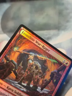 FOIL C 0134 Frontline War-Rager Common Edge of Eternities MTG Card Instant Red - Image 2