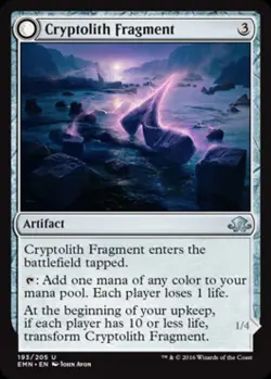 Cryptolith Fragment - Light Play MTG Eldritch Moon - Image 1