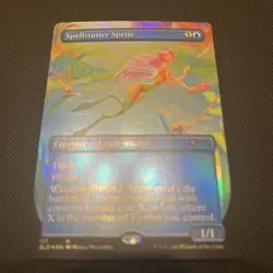[SC] mc105 Mtg Spell-Packed Sprite English Foil - Image 1