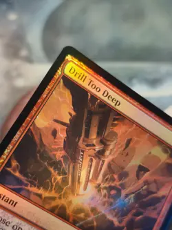 FOIL C 0133 Drill Too Deep Common Edge of Eternities MTG Card Instant Red - Image 2