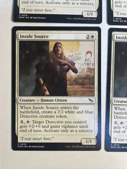 4x Mtg Murders At Karlov Manor Inside Source NM/M Magic The Gathering - Image 2