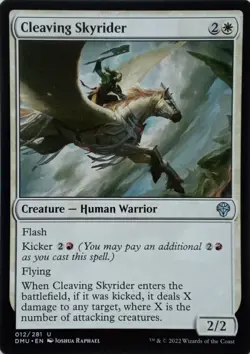 012/281 CLEAVING SKYRIDER UNCOMMON DOMINARIA UNITED MTG CARD - Image 1