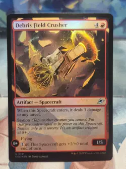 FOIL U 0131 Debris Field Crusher Uncommon Edge of Eternities MTG Card Artifact - Image 1