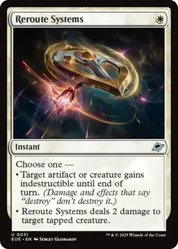 Reroute Systems 0031 ~ **Foil** NM MTG Edge of Eternities - Image 1
