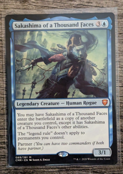 MTG: Sakashima of a Thousand Faces (Commander Legends)(MYTHIC RARE) - Image 1