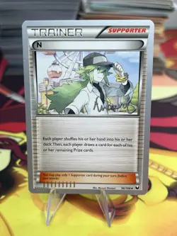 Pokemon N Supporter Dark Explorers 96/108 2014 WC Trent Orndorff Deck - Image 1
