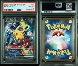 [PSA10] mc12 Psa10 Pikachu Ex Pokemon World Championships 001 - Image 3