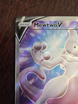 SWSH: Sword & Shield Promo Cards #SWSH229 Mewtwo V MINT!! Pokemon TCG - Image 2