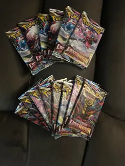 Pokemon Lost Origin booster pack lot of 14 packs - Image 1
