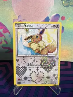 Eevee - RC14/RC25 - Holo Radiant Legendary Treasures Set - Pokemon Card - LP - Image 1