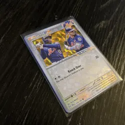 Pete Alonso Francisco Lindor New York Mets One Of One Holo Pokemon Baseball Card - Image 2