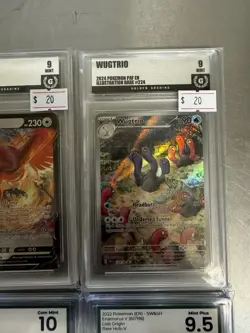 Pokemon Graded Cards Lot (Golden Grading & Omni Grading) - Image 4