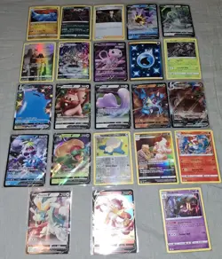 Pokemon Sword & Shield Lot Chilling Reign Brilliant Stars Fusion Strike 23 Cards - Image 1