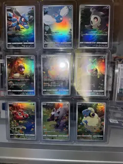 PIKACHU POKEMON JAPANESE VSTAR UNIVERSE AR GOD PACK S12a /172 COMPLETE SET OF 9 - Image 2