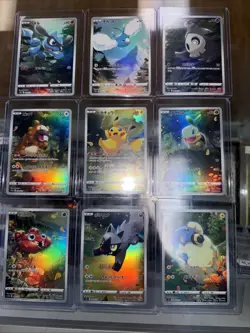 PIKACHU POKEMON JAPANESE VSTAR UNIVERSE AR GOD PACK S12a /172 COMPLETE SET OF 9 - Image 3