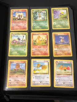 pokemon base set 2 starter collection binder no duplicates - Image 2
