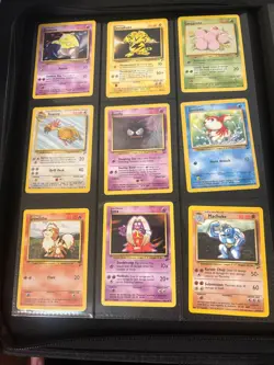 pokemon base set 2 starter collection binder no duplicates - Image 3