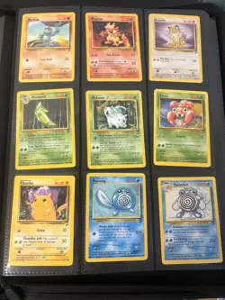 pokemon base set 2 starter collection binder no duplicates - Image 4