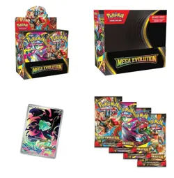 Pokemon TCG Mega Evolution Enhanced Booster Display Box 36 Packs & 1 Promo Presa - Image 1