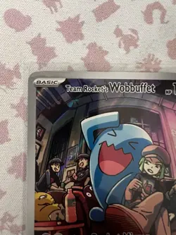Pokemon Center Promo Destined Rivals Team Rockets Wobbuffet NM - Image 3