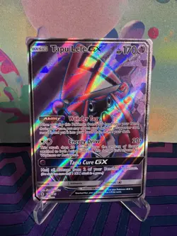 Tapu Lele GX - 137/145 - Pokemon Guardians Rising Sun & Moon Full Art Card LP - Image 1