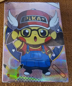 Pokemon Fan Art: Custom Pikachu Set of 55 Cards - Sealed Box - Deadpool etc... - Image 4