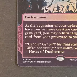 MTG - 1x Oversold Cemetery - Wilds of Eldraine Enchanting Tales - NM - Magic - Image 3