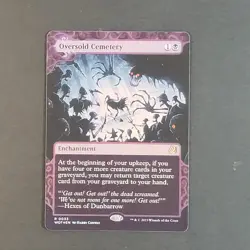 MTG - 1x Oversold Cemetery - Wilds of Eldraine Enchanting Tales - NM - Magic - Image 2