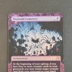 MTG - 1x Oversold Cemetery - Wilds of Eldraine Enchanting Tales - NM - Magic - Image 5