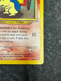 Cyndaquil 61/105 - Neo Destiny Regular Vintage Pokemon TCG Card LP - Image 3