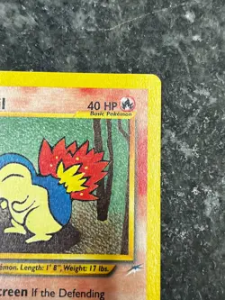 Cyndaquil 61/105 - Neo Destiny Regular Vintage Pokemon TCG Card LP - Image 4