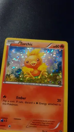 Pokemon TCG TORCHIC HOLO 2/12 McDonalds EU Promo Set 2016 (MCD16) ENGLISH Card - Image 2