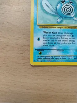 Pokemon Card: Poliwag 59/102 - Base Set - Common (LP) - Image 3