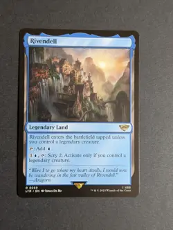 MTG - 1x Rivendell - NM - Lord of the Rings: Tales of Middle Earth - Magic #259 - Image 5