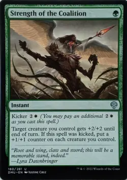 180/281 STRENGTH OF THE COALITION UNCOMMON DOMINARIA UNITED MTG CARD - Image 1